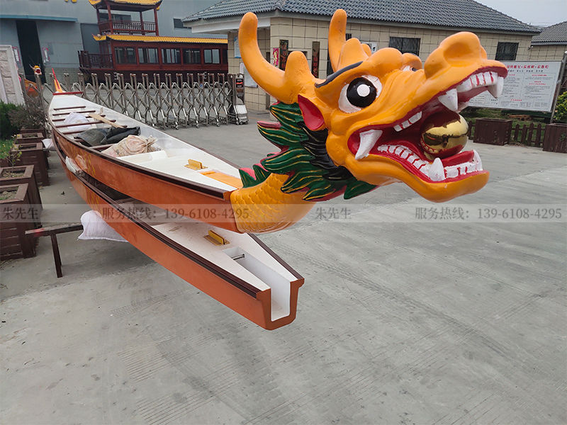 玻璃鋼龍舟生產銷售 國際標準比賽訓練中華龍舟賽